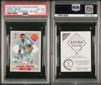 Lionel Messi - Panini Qatar 2022 Extra Sticker - Legends Silver - PSA 6 (EX-MT) - AnticShow®