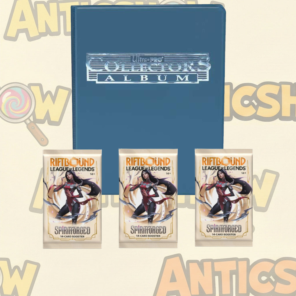 Pack Invocador League of Legends - Álbum Ultra PRO y Sobres Riftbound